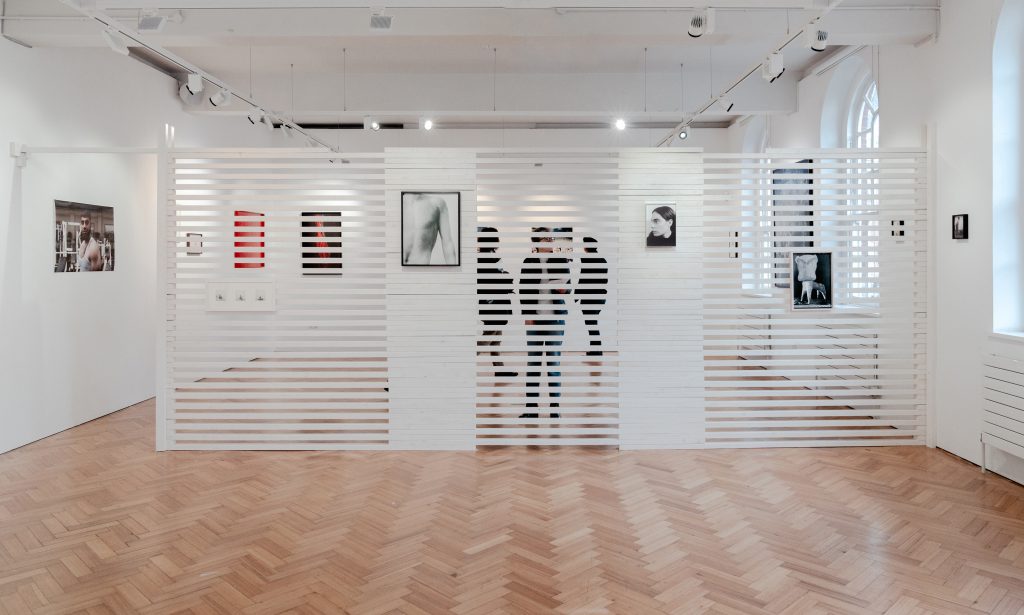 With Monochrome Eyes, 2020, Installation View, photo Elena Helfrecht