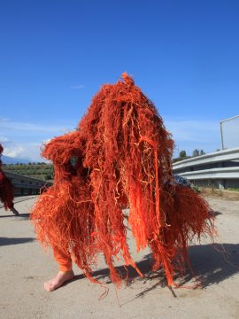 ”The Party Wall”, performance, Sigonella, 2018, presentata per Cassata Drone Expanded Archive, Courtesy Corinne Mazzoli
