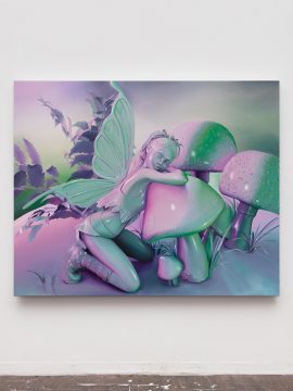 Emma Stern, Fern, 2020, oil on canvas, 152.40 x 187.96, Courtesy the artist