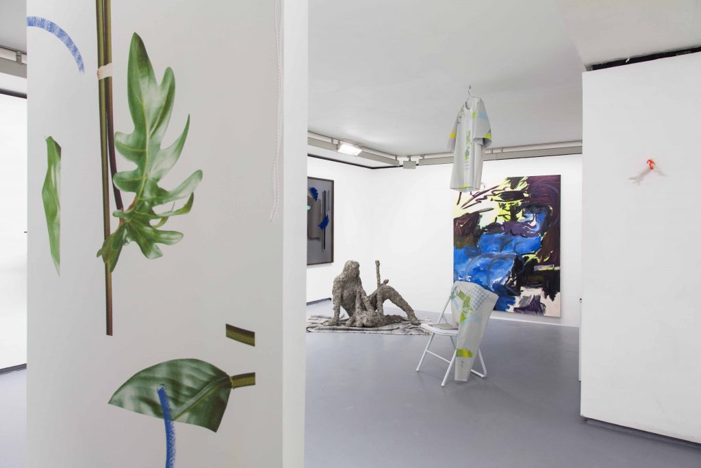 You Will Find Me if You Want Me in the Garden, 2015, curated by Domenico De Chirico, installation view at Valentin Gallery, Paris, courtesy the artist and Valentin