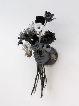 rose-nestler-sottobosco-bouquet-after-rachel-ruysch-2021-leather-wire-wood-polyester-filling-101-x-58-x-43-cm-courtesy-of-the-artist-and-public-gallery1